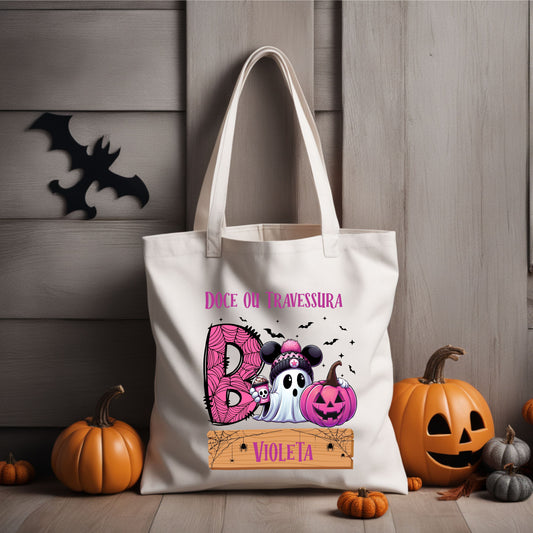 Saco Alça curta "Halloween Boo"